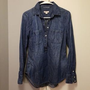 Long Sleeve Denim Shirt